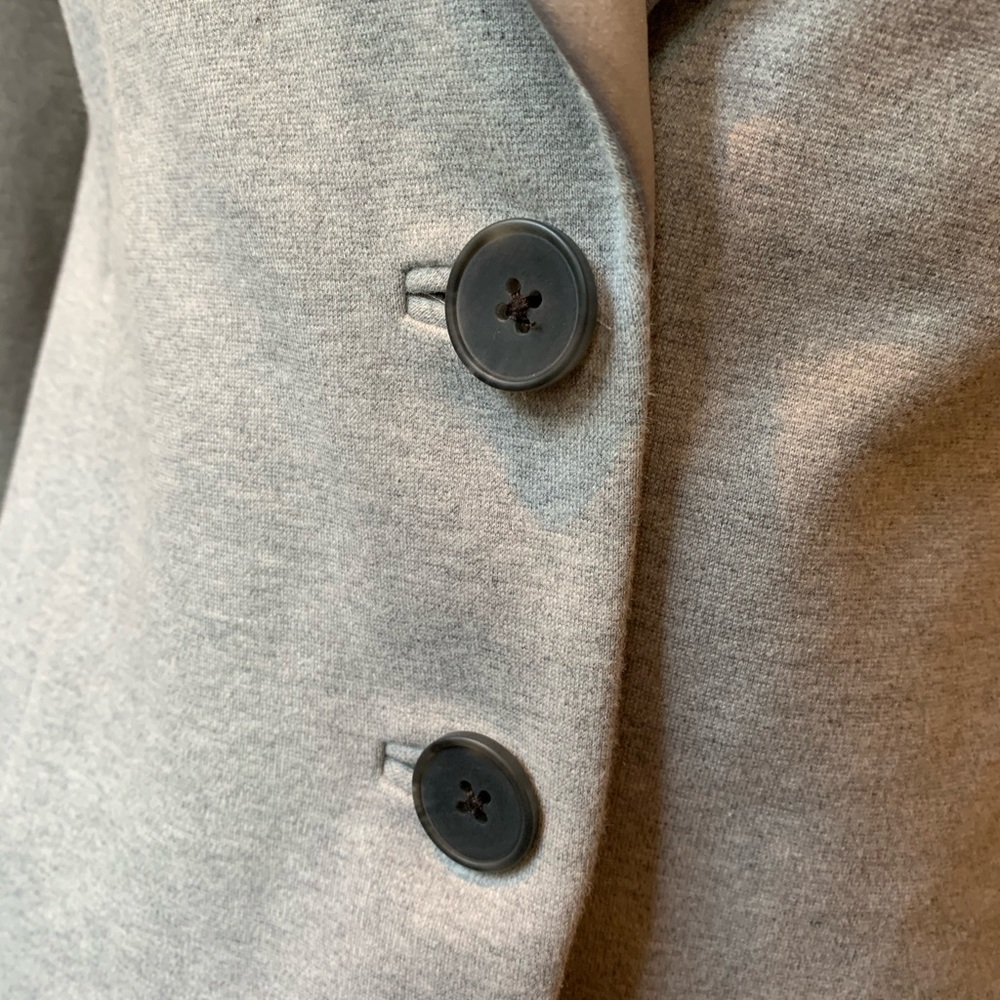 Gap Soft Gray Cropped Jacket - Picture 5 of 16